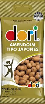 AMENDOIM DORI JAPONES 70G SALGADO