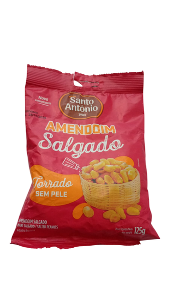 AMENDOIM SANTO ANTONIO 100G SALGADO