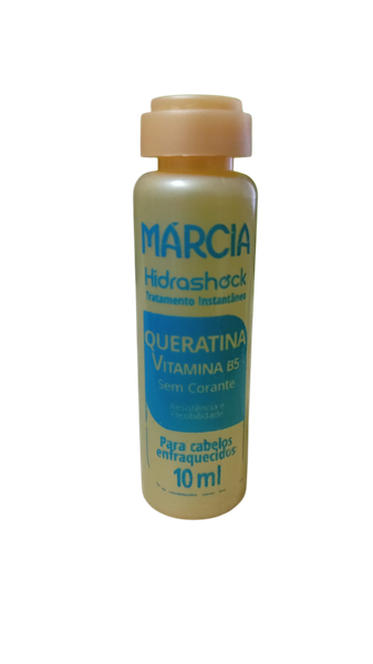 AMPOLA MARCIA 10ML QUERATINA VIT.B5
