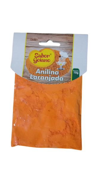 ANILINA SABOR GOIANO 10G SH LARANJA