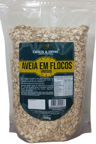 AVEIA GRAOS E ERVAS 500G FLOCOS GRO