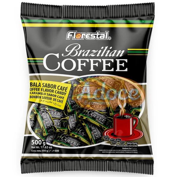 BALAS BRAZILIAN COFFE 500G CAFE LEI