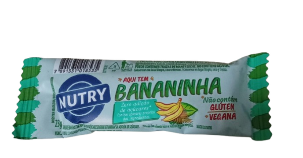 BARRA CEREAL NUTRY 23G BANANA S/ACU