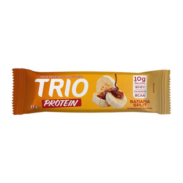 BARRA CEREAL TRIO PROTEIN 33G BANAN