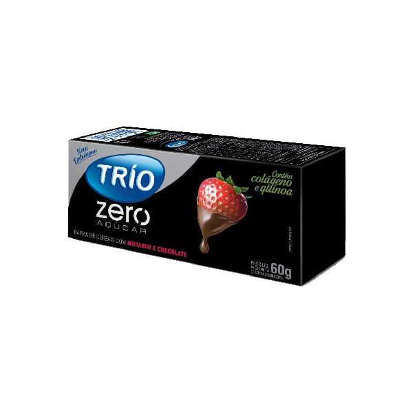 BARRA CEREAL TRIO ZERO 60G MOR/CHOC