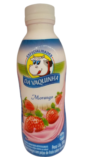 BEB.LACTEA DA VAQUINHA 500G MORANGO