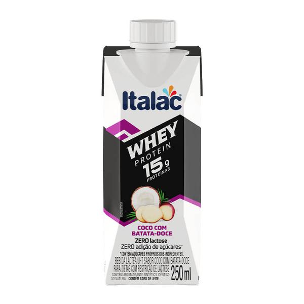 BEB.LACTEA ITALAC WHEY 250ML COCO/B