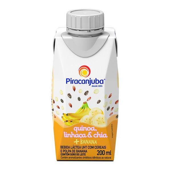 BEB.LACTEA PIRACANJUBA 200ML BANANA