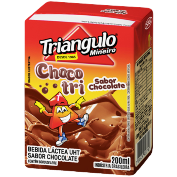 BEB.LACTEA TRIANGULO 200ML CHOCOLAT