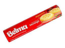 BISC.BELMA RECH.100G MORANGO