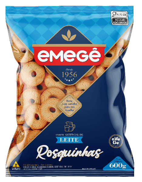 BISC.EMEGE ROSQ.600G LEITE