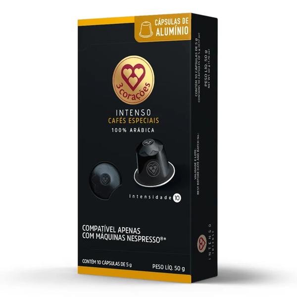 CAFE 3 CORACOES CAP.50G INTENSO
