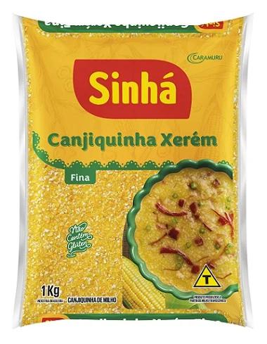 CANJIQUINHA AMARELA SINHA 1KG FINA