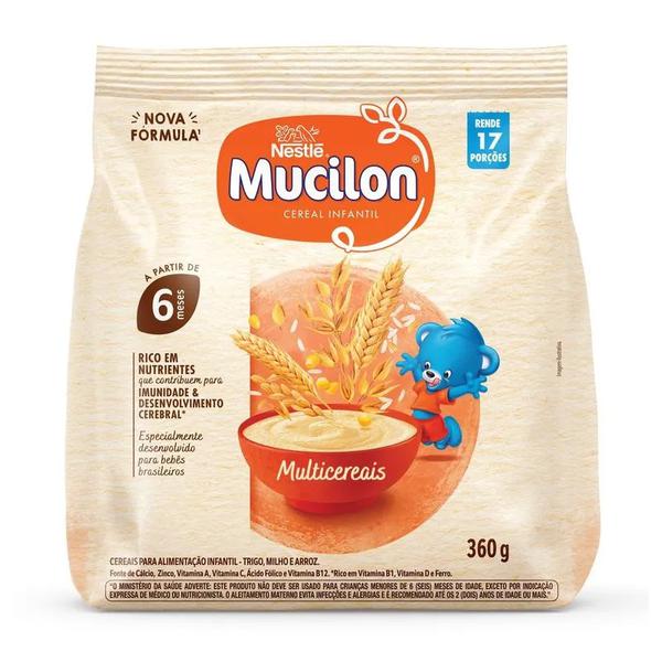 CEREAL MUCILON 360G SH MULTICEREIAS
