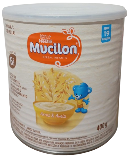 CEREAL MUCILON 400G LT ARROZ AVEIA