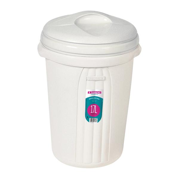 CESTO P/ LIXO SANREMO C/T 17L R.287