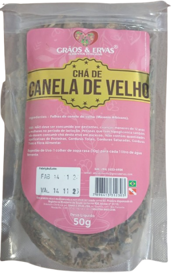 CHA GRAOS E ERVAS 50G CANELA VELHO