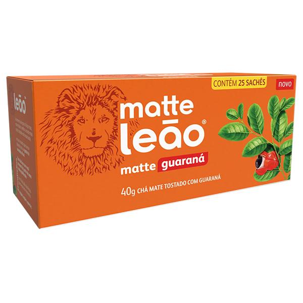 CHA LEAO MATTE 40G GUARANA