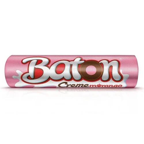 CHOC.GAROTO BATON 16G CREME MORANGO