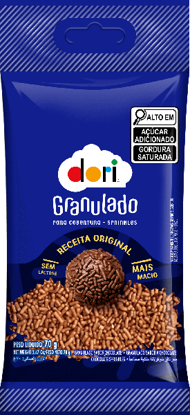 CHOC.GRANULADO DORI SM 70G CHOCOLAT
