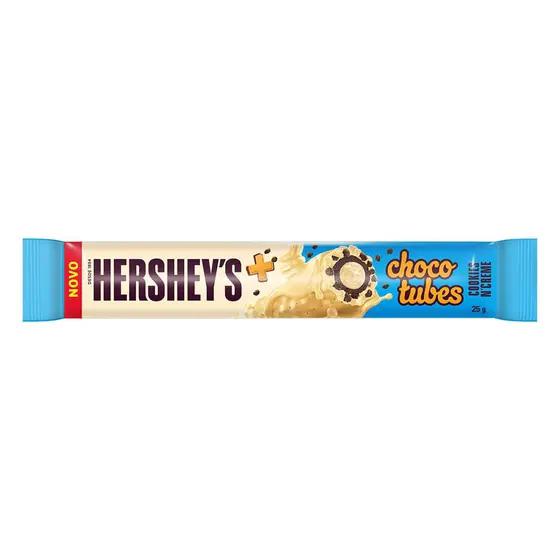 CHOC.HERSHEYS CHOCOTUBE 25G COOKIES