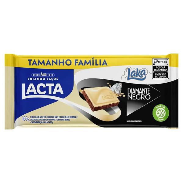 CHOC.LACTA 165G LAKA/DIAMANTE NEGRO