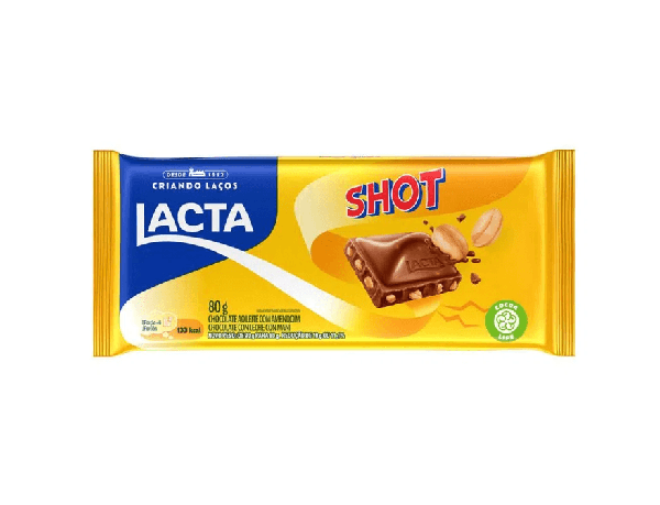 CHOC.LACTA 80G SHOT