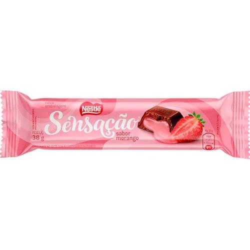 CHOC.NESTLE SENSACAO 38G MORANGO