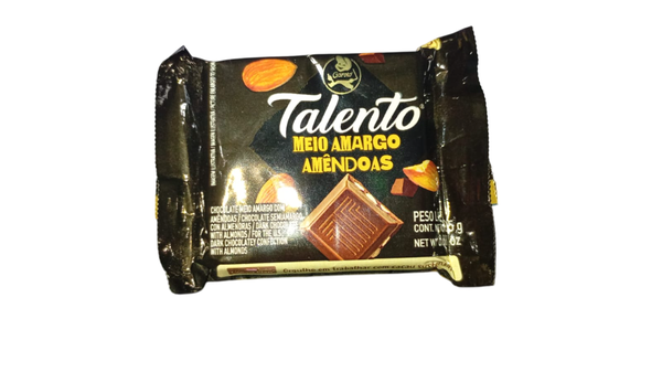 CHOC.TALENTO 25G MEIO AMARGO