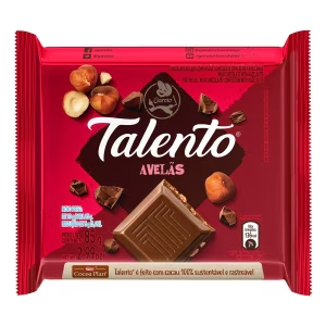 CHOC.TALENTO 85G AVELAS
