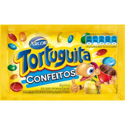 CHOC.TORTUGUITA 40G CONFEITO
