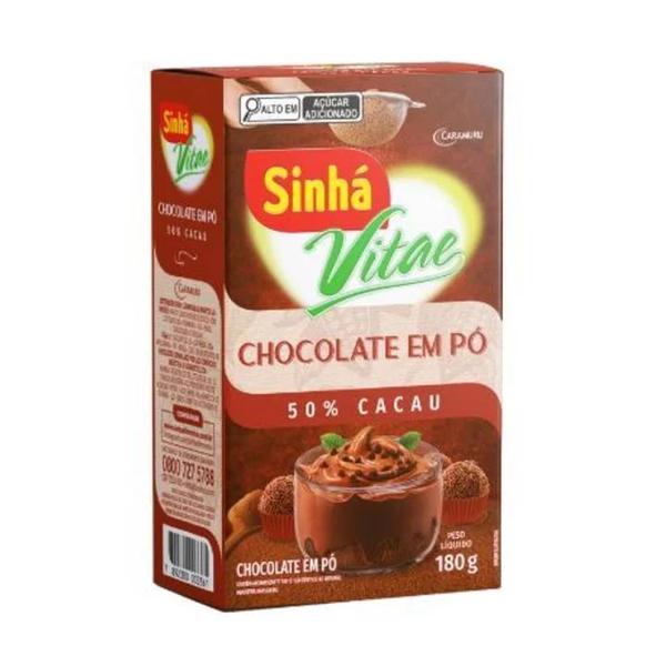 CHOCOLATE PO SINHA 180G 50% CACAU