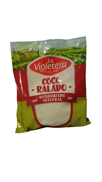 COCO RALADO LA VIOLETERA 100G PURO