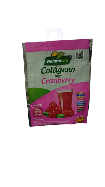 COLAGENO NATURAL LIFE 6G CRANBERRY