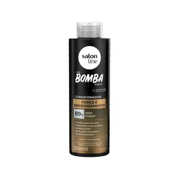 COND.SALON L.SOS 300ML BOMBA FORCA