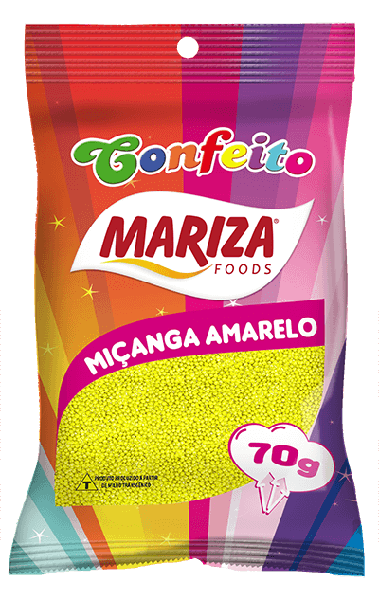 CONFEITO MARIZA 70G MICANGA AMARELA