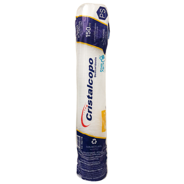 COPO DESC.CRISTALCOPO 150ML PS TRAN