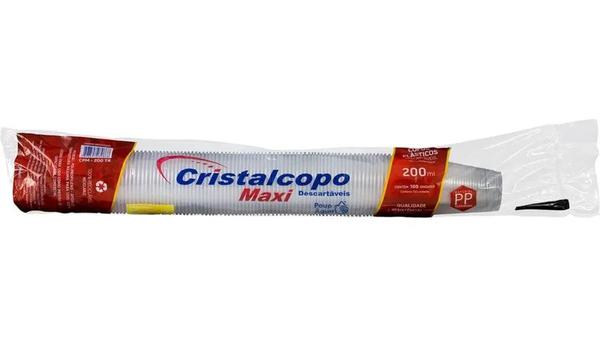 COPO DESC.CRISTALCOPO 200ML PP TRAN