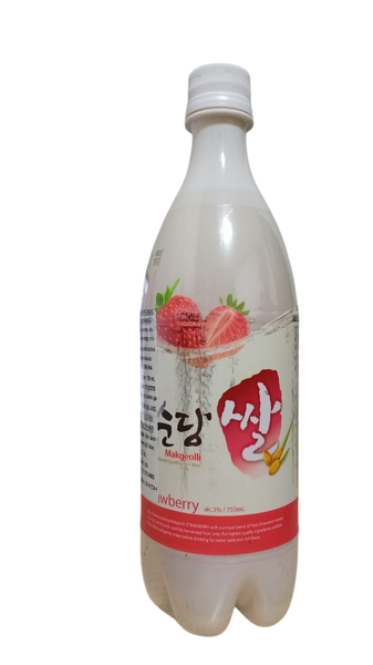 COQUETEL MAKGEOLLI 750ML GR MORANGO