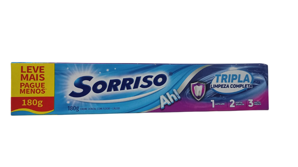 CR.DENTAL SORRISO 180G TRIPLA LIMPE