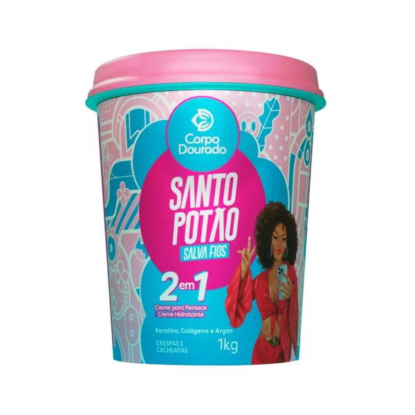 CR.TRAT.CORPO DOURADO 1KG SANTO POT