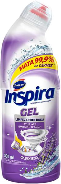 DESINF.INSPIRA GEL 500ML LAVANDA