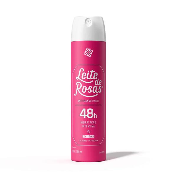 DESOD.LEITE DE ROSAS AERO.150ML TRA