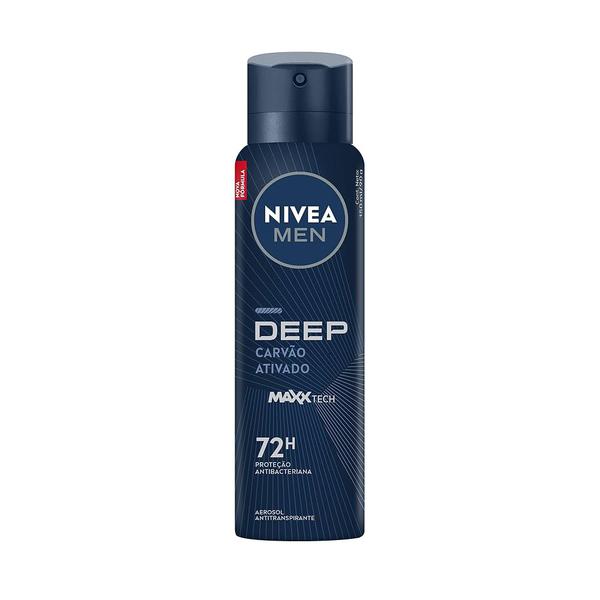DESOD.NIVEA AERO.150ML M CARVAO ATI