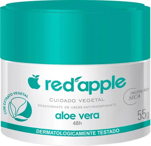 DESOD.RED APPLE CREME 55G ALOE VERA