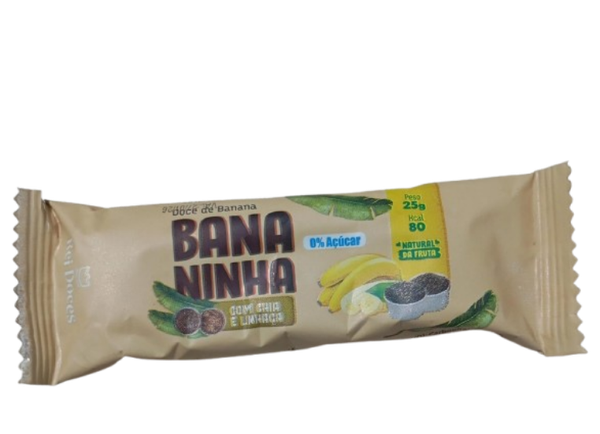DOCE BANANA REI DOCES 25G C/CHIA