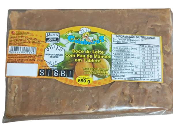DOCE LEITE GOIABEIRAS 650G BR MAMAO