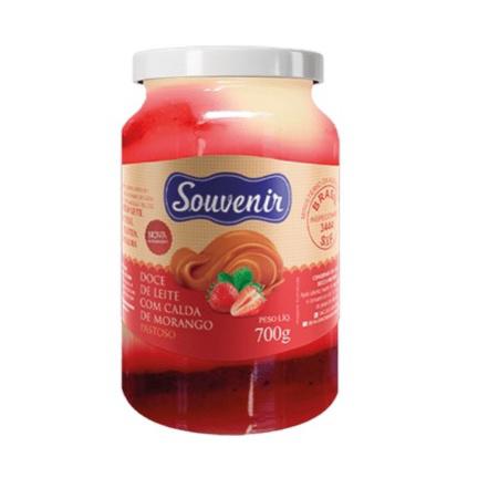 DOCE LEITE QSABOR 700G VD.C/MORANGO