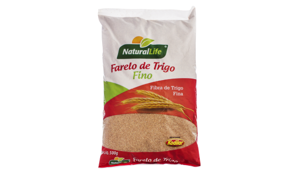 FARELO TRIGO NATURAL LIFE 500G FINO