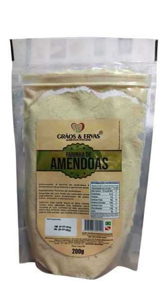 FARINHA AMENDOAS GRAOS E ERVAS 200G